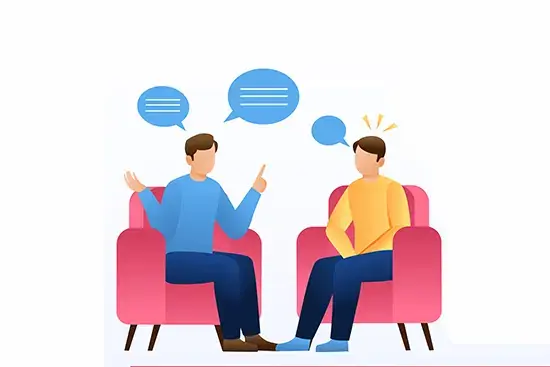 Consultório de psicologia com poltronas e luz natural, atendido pela contabilidade para psicólogos em Brasília